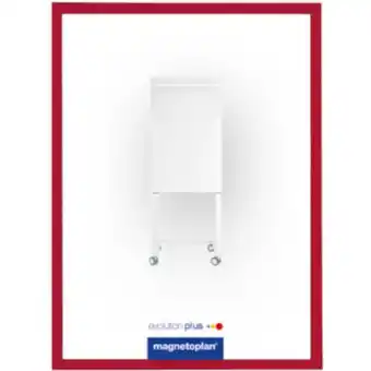 Netto Marken-Discount magnetoplan magnetofix-Sichtfenster A4 - 5er Pack rot Angebot