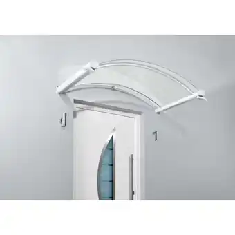 Netto Marken-Discount Gutta Typ BV/B Bogenvordach, weiß, 200 x 90 cm Angebot
