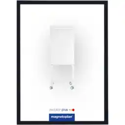 Netto Marken-Discount magnetoplan magnetofix-Sichtfenster A4 - 5er Pack schwarz Angebot