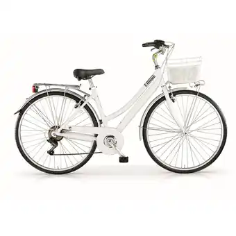 Netto Marken-Discount MBM Citybike New Central Woman 28 Zoll Weiß Angebot