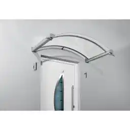 Netto Marken-Discount Gutta Typ BV/B Bogenvordach, Edelstahl, 200 x 90 cm Angebot