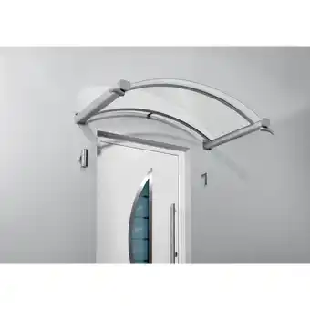 Netto Marken-Discount Gutta Typ BV/B Bogenvordach, Edelstahl, 200 x 90 cm Angebot