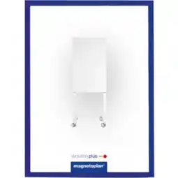 Netto Marken-Discount magnetoplan magnetofix-Sichtfenster A3 - blau Angebot