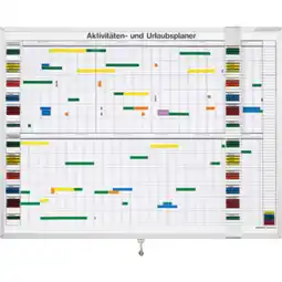 Netto Marken-Discount magnetoplan Aktivitäten- und Urlaubsplaner, 7-Tage-Woche - 30 Mitarbeiter Angebot