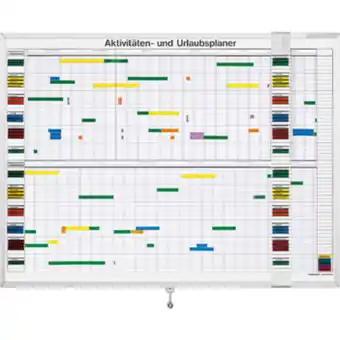 Netto Marken-Discount magnetoplan Aktivitäten- und Urlaubsplaner, 7-Tage-Woche - 30 Mitarbeiter Angebot