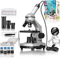 Netto Marken-Discount BRESSER JUNIOR 40x - 1.024x Mikroskop mit HD-Okularkamera Angebot