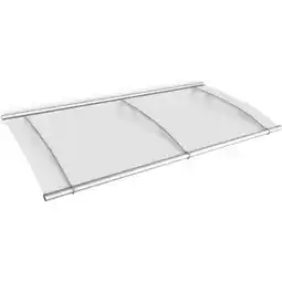 Netto Marken-Discount Gutta Typ L Pultvordach Edelstahl, 190 x 95 cm, satiniert weiß Angebot