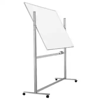 Netto Marken-Discount magnetoplan ferroscript-Schreibtafel mobil, drehbar - 1800 x 1200 mm Angebot