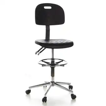 Netto Marken-Discount hjh OFFICE Counterstuhl TOP WORK 23 Kunstleder ohne Armlehnen Angebot
