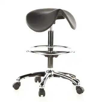 Netto Marken-Discount hjh OFFICE Sattelhocker TOP WORK 13 Hartschaum ohne Armlehnen Angebot