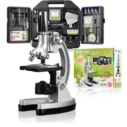 Netto Marken-Discount BRESSER JUNIOR Biotar 300x-1.200x Mikroskop-Set im Koffer Angebot