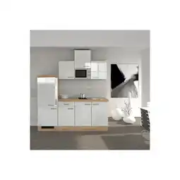 Netto Marken-Discount Flex-Well Küchenzeile 210 cm G-210-1602-002 Valero Angebot
