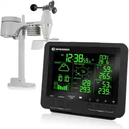 Netto Marken-Discount BRESSER 5-in-1 Profi-Wetterstation mit Farbwechsel Angebot