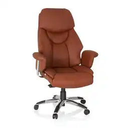 Netto Marken-Discount hjh OFFICE Luxus Chefsessel PRADO Kunstleder mit Armlehnen Angebot