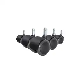 Netto Marken-Discount hjh OFFICE Stuhlrollen 5x ROLO FIX 10mm/50mm Metall, Kunststoff Angebot