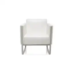 Netto Marken-Discount hjh OFFICE Polstersessel ARUBA Kunstleder mit Armlehnen Angebot