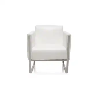 Netto Marken-Discount hjh OFFICE Polstersessel ARUBA Kunstleder mit Armlehnen Angebot