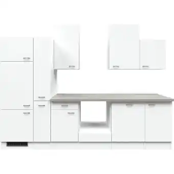 Netto Marken-Discount Flex-Well Küchenzeile ohne E-Geräte 310 cm L-310-2603-000 Wito Angebot