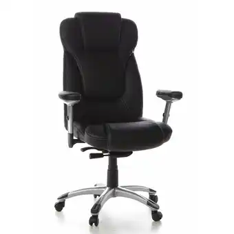 Netto Marken-Discount hjh OFFICE Profi Chefsessel EMBASSY 200 Leder mit Armlehnen (höhenverstellbar) Angebot