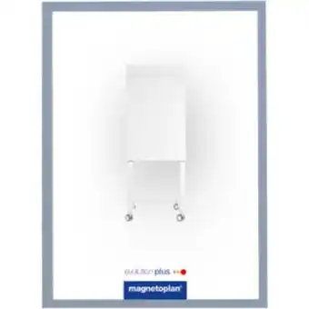 Netto Marken-Discount magnetoplan magnetofix-Sichtfenster A4 - 5er Pack grau Angebot