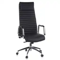 Netto Marken-Discount hjh OFFICE Luxus Chefsessel ASPERA 20 Leder mit Armlehnen Angebot