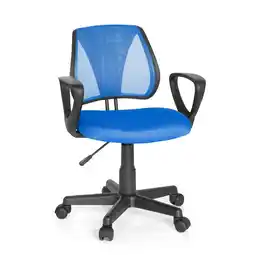 Netto Marken-Discount hjh OFFICE Kinderdrehstuhl KIDDY CD Stoff mit Armlehnen Angebot