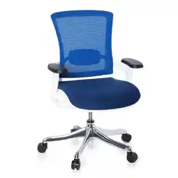 Netto Marken-Discount hjh OFFICE High End Bürostuhl SKATE STYLE Stoff mit Armlehnen (höhenverstellbar) Angebot