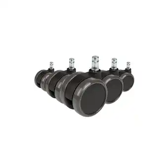 Netto Marken-Discount hjh OFFICE Stuhlrollen 5x ROLO 11mm/65mm Metall, Kunststoff Angebot