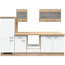 Netto Marken-Discount Flex-Well Küchenzeile ohne E-Geräte 270 cm L-270-2206-030 Samoa Angebot