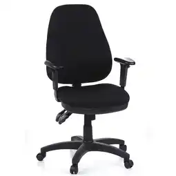 Netto Marken-Discount hjh OFFICE Profi Bürostuhl ZENIT PRO Stoff mit Armlehnen (höhenverstellbar) Angebot