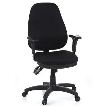 Netto Marken-Discount hjh OFFICE Profi Bürostuhl ZENIT PRO Stoff mit Armlehnen (höhenverstellbar) Angebot