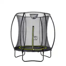 Netto Marken-Discount EXIT Silhouette Trampolin + Sicherheitsnetz 183 (6ft)Schwarz Angebot