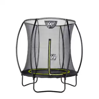 Netto Marken-Discount EXIT Silhouette Trampolin + Sicherheitsnetz 183 (6ft)Schwarz Angebot