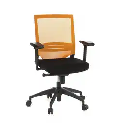 Netto Marken-Discount hjh OFFICE Profi Bürostuhl PORTO BASE Stoff/Netzstoff mit Armlehnen (höhenverstellbar) Angebot