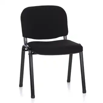 Netto Marken-Discount hjh OFFICE Vierfußstuhl XT 600 SW Stoff Angebot