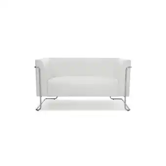Netto Marken-Discount hjh OFFICE Lounge Sofa CURACAO Kunstleder mit Armlehnen Angebot
