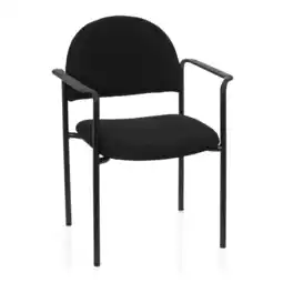 Netto Marken-Discount hjh OFFICE Vierfußstuhl XT 700 Stoff mit Armlehnen Angebot