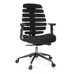 Netto Marken-Discount hjh OFFICE Profi Bürostuhl ERGO LINE II Stoff mit Armlehnen Angebot