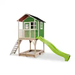 Netto Marken-Discount EXIT Loft 700 Holzspielhaus - grün Angebot