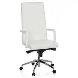 Netto Marken-Discount hjh OFFICE Profi Chefsessel LENGA Leder mit Armlehnen Angebot