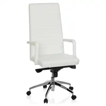 Netto Marken-Discount hjh OFFICE Profi Chefsessel LENGA Leder mit Armlehnen Angebot
