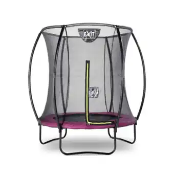 Netto Marken-Discount EXIT Silhouette Trampolin + Sicherheitsnetz 183 (6ft) Rosa Angebot