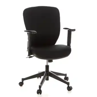 Netto Marken-Discount hjh OFFICE Profi Bürostuhl TRAFFIC 20 Stoff mit abklappbaren Armlehnen Angebot