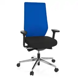 Netto Marken-Discount hjh OFFICE Profi Bürostuhl PRO-TEC 700 Stoff mit Armlehnen Angebot