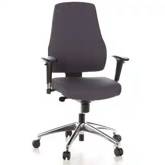 Netto Marken-Discount hjh OFFICE Profi Bürostuhl PRO-TEC 200 Stoff mit Armlehnen (höhenverstellbar) Angebot
