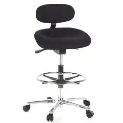 Netto Marken-Discount hjh OFFICE Counterstuhl WORK MF Stoff ohne Armlehnen Angebot
