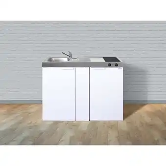 Netto Marken-Discount Stengel Küchen Kitchenline MK 120 weiß - Glaskeramikkochfeld links Angebot