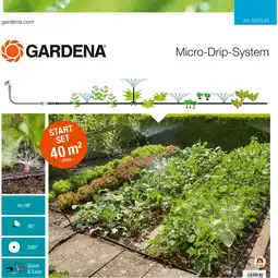 Netto Marken-Discount GARDENA Tropfsystem Start-Set Pflanzflächen Angebot