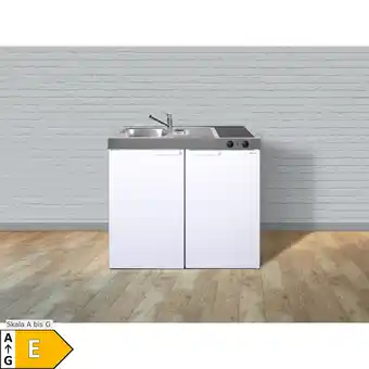 Netto Marken-Discount Stengel Küchen Kitchenline MK 100 weiß - Glaskeramikkochfeld rechts Angebot