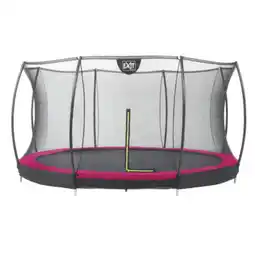 Netto Marken-Discount EXIT Silhouette Ground 427 (14ft) Rosa + Sicherheitsnetz Angebot